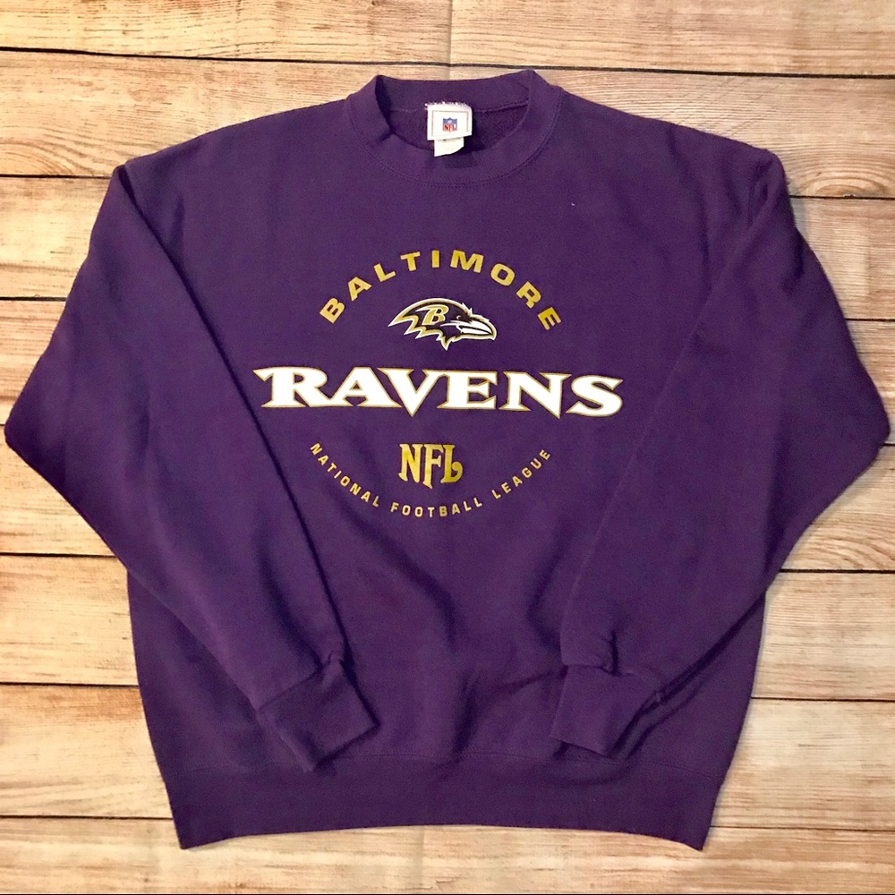 NFL Baltimore Raven’s Pullover Sweatshirt - large
